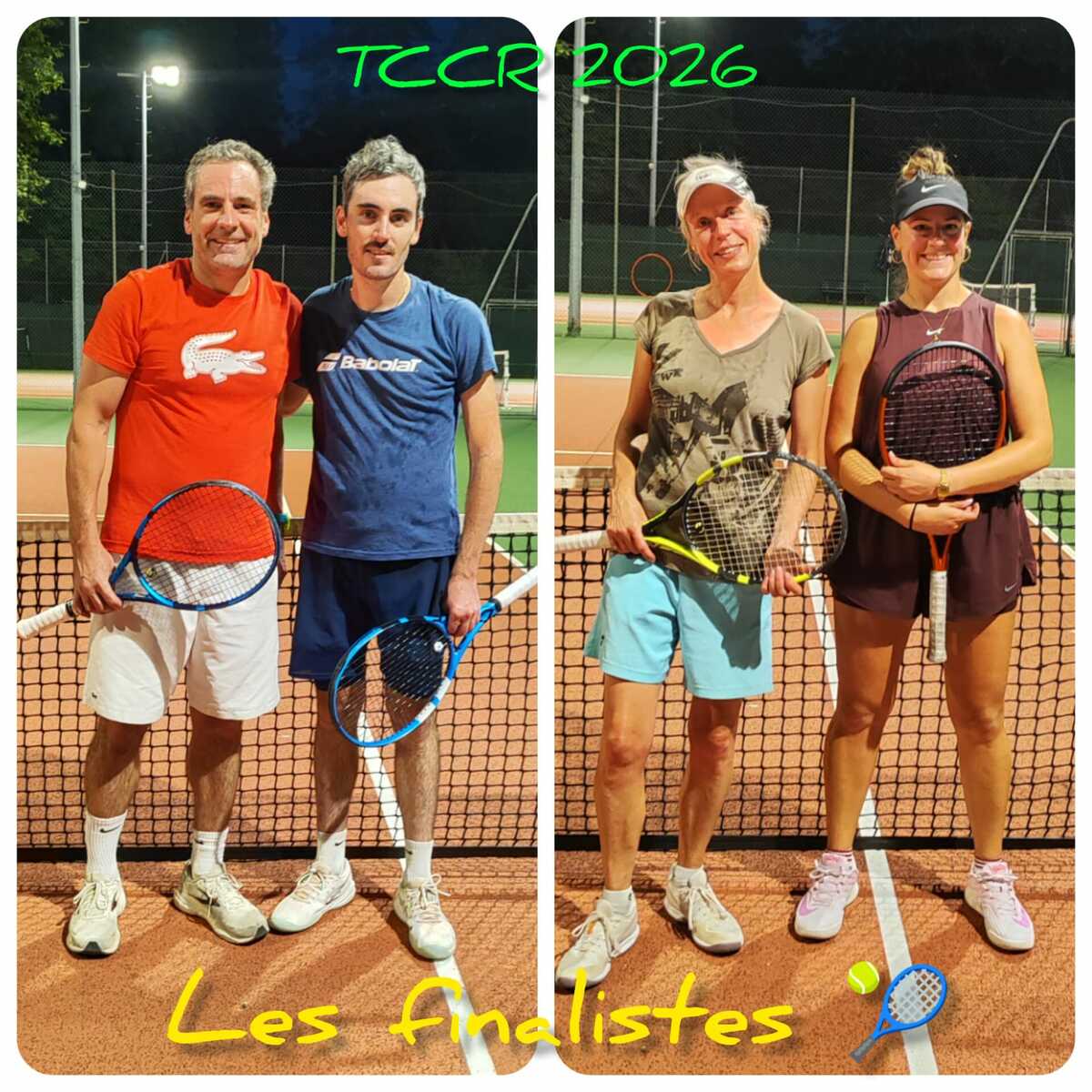 Finales Tournoi Open 2026 et Tournoi Défi